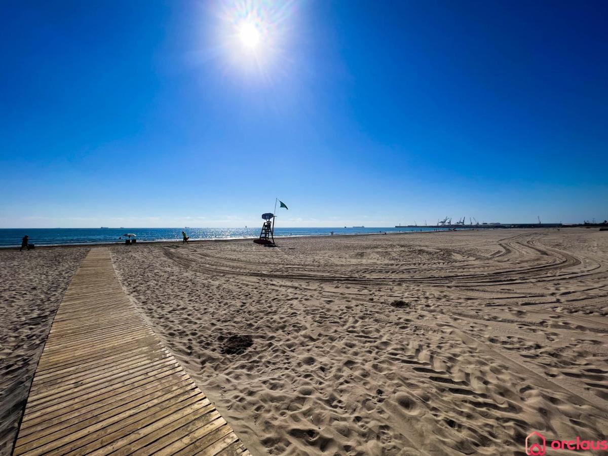 Oasis A 50M Del Mar Apartment Grao de Castellon Bagian luar foto
